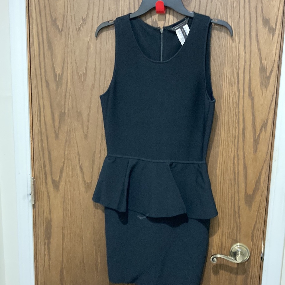 BCBG Maxazria peplum cocktail dress